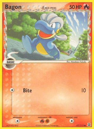 Bagon (Delta Species) (057/113) [Delta Species] Normal - Common