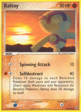 Baltoy (53/107) [Deoxys] Normal - Common