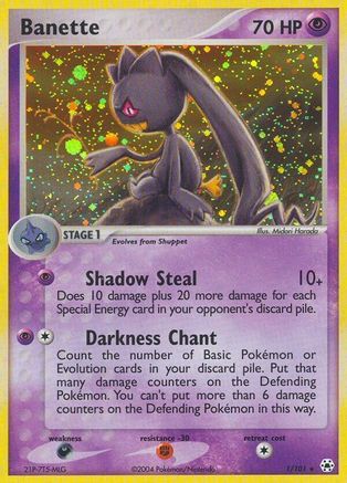 Banette (1/101) [Hidden Legends] Holofoil - Holo Rare