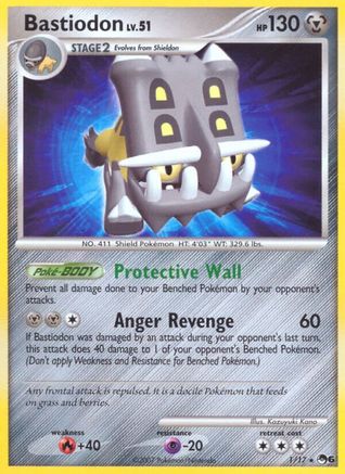Bastiodon (001/17) [POP Series 6] Normal - Rare
