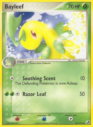 Bayleef (35/115) [Unseen Forces] Normal - Uncommon