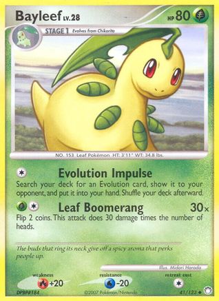 Bayleef (041/123) [Mysterious Treasures] Normal - Uncommon
