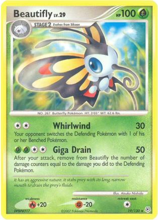 Beautifly (19/130) [Diamond and Pearl] Normal - Rare