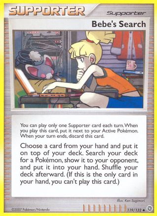 Bebe's Search (119/132) [Secret Wonders] Normal - Uncommon