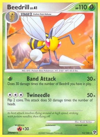 Beedrill (13/106) [Great Encounters] Normal - Rare