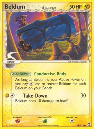 Beldum (Delta Species) (059/113) [Delta Species] Normal - Common