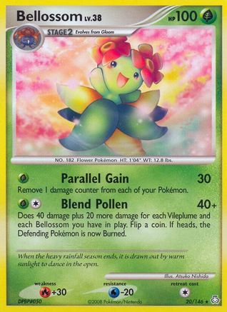 Bellossom (20/146) [Legends Awakened] Reverse Holofoil - Rare