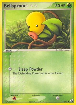 Bellsprout (049/92) [Legend Maker] Reverse Holofoil - Common