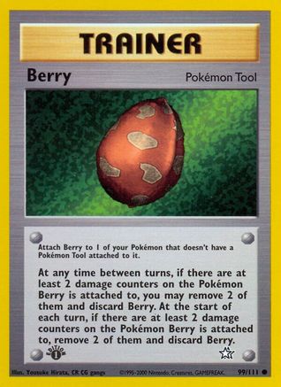 Berry (099/111) [Neo Genesis] 1st Edition - Common