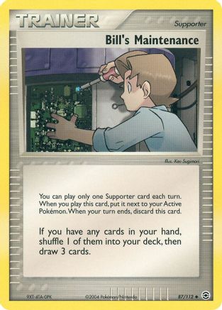 Bill's Maintenance (87/112) [FireRed & LeafGreen] Normal - Uncommon