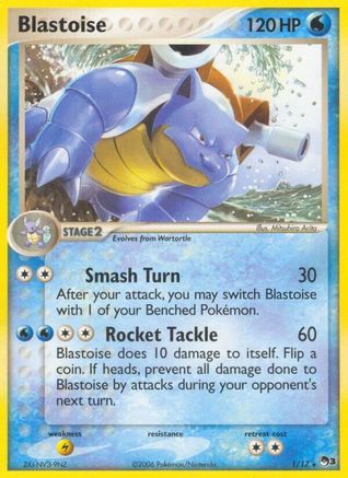 Blastoise (1/17) [POP Series 3] Normal - Rare