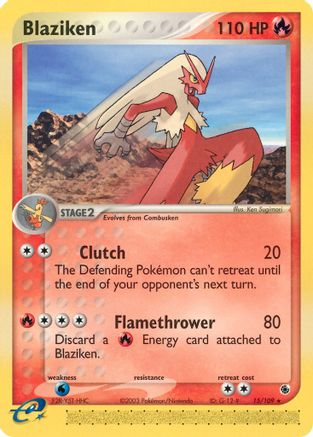Blaziken (015/109) [Ruby and Sapphire] Normal - Rare