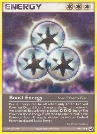Boost Energy (98/115) [Unseen Forces] Normal - Uncommon