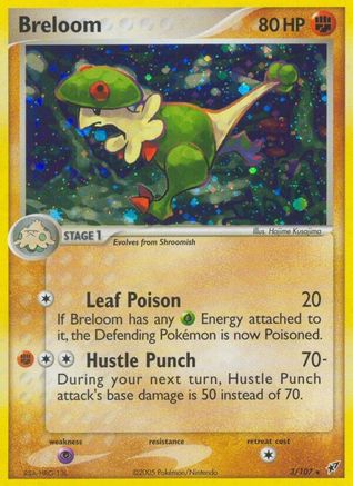 Breloom (3/107) [Deoxys] Holofoil - Holo Rare