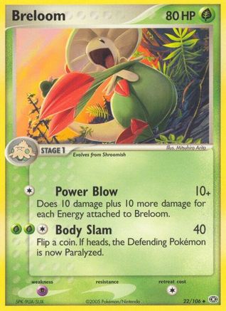 Breloom (22/106) [Emerald] Normal - Uncommon