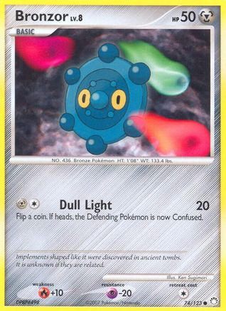 Bronzor (074/123) [Mysterious Treasures] Normal - Common