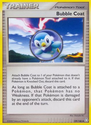 Bubble Coat (129/146) [Legends Awakened] Reverse Holofoil - Uncommon
