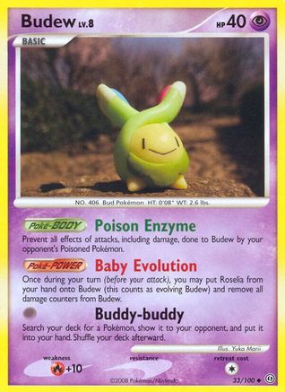 Budew (033/100) [Stormfront] Normal - Uncommon