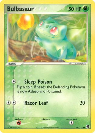 Bulbasaur (054/112) [FireRed & LeafGreen] Normal - Common