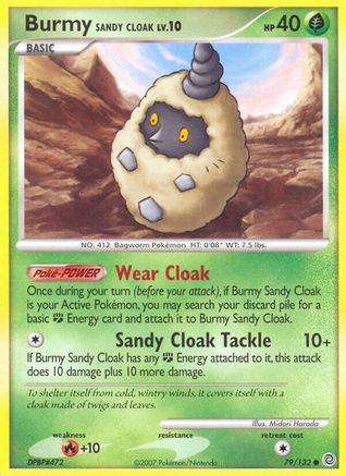 Burmy Sandy Cloak (79/132) [Secret Wonders] Normal - Common