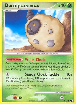 Burmy Sandy Cloak (012/17) [POP Series 7] Normal - Common