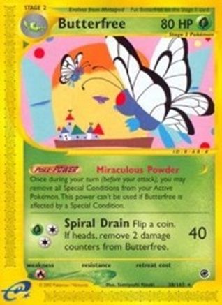 Butterfree (38/165) [Expedition] Normal - Rare