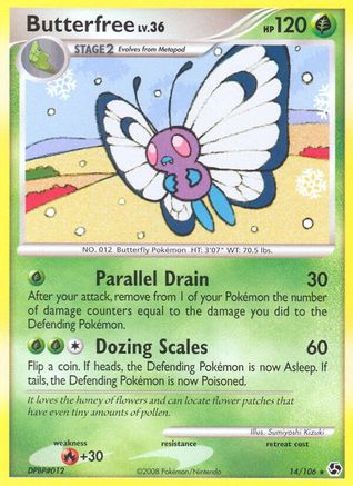Butterfree (14/106) [Great Encounters] Normal - Rare