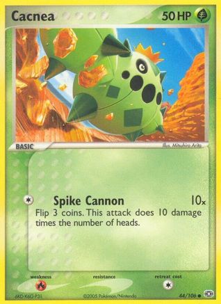Cacnea (44/106) [Emerald] Reverse Holofoil - Common