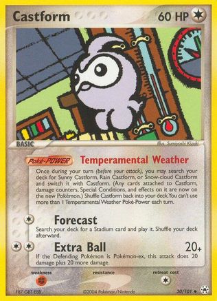 Castform (30/101) [Hidden Legends] Normal - Uncommon