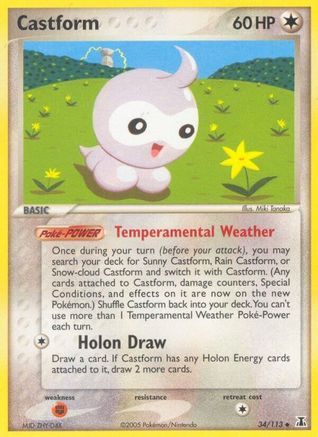 Castform (034/113) [Delta Species] Normal - Uncommon