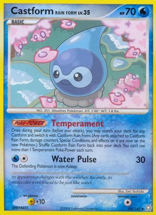 Castform Rain Form (49/146) [Legends Awakened] Normal - Uncommon