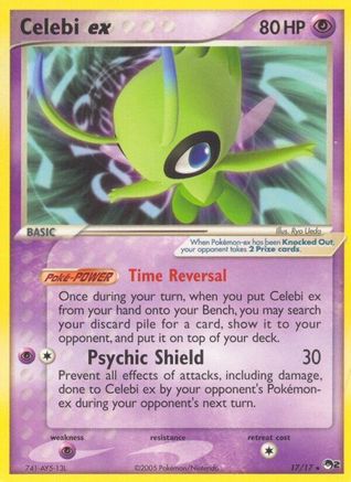 Celebi ex (Non-Holo) (17/17) [POP Series 2] Normal - Ultra Rare