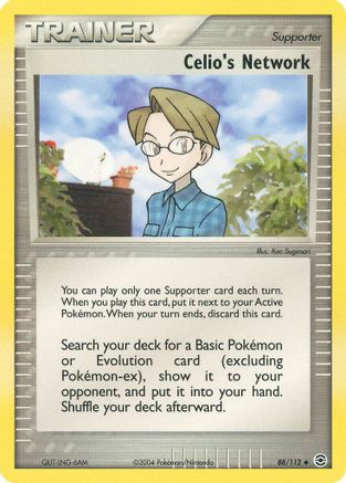Celio's Network (088/112) [FireRed & LeafGreen] Normal - Uncommon