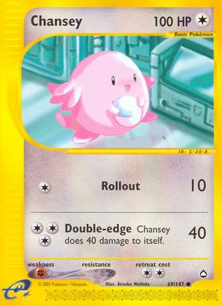 Chansey (069/147) [Aquapolis] Normal - Common