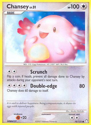 Chansey (076/123) [Mysterious Treasures] Normal - Common