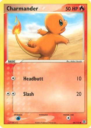 Charmander (058/112) [FireRed & LeafGreen] Normal - Common