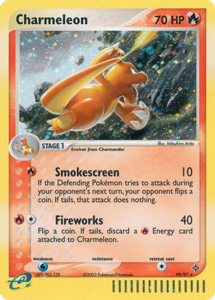 Charmeleon (99/97) [Dragon] Holofoil - Secret Rare