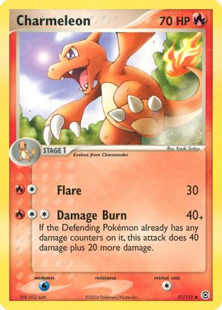 Charmeleon (031/112) [FireRed & LeafGreen] Normal - Uncommon