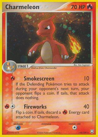 Charmeleon (110/109) [Team Rocket Returns] Normal - Secret Rare