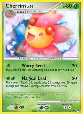 Cherrim (6/17) [POP Series 8] Normal - Uncommon