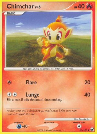Chimchar (56/100) [Majestic Dawn] Normal - Common
