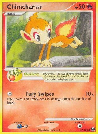 Chimchar (57/100) [Majestic Dawn] Normal - Common