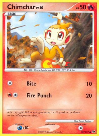 Chimchar (070/127) [Platinum] Normal - Common