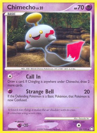 Chimecho (22/123) [Mysterious Treasures] Normal - Rare