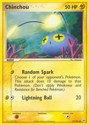 Chinchou (57/101) [Hidden Legends] Normal - Common