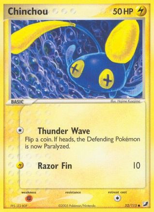 Chinchou (52/115) [Unseen Forces] Normal - Common