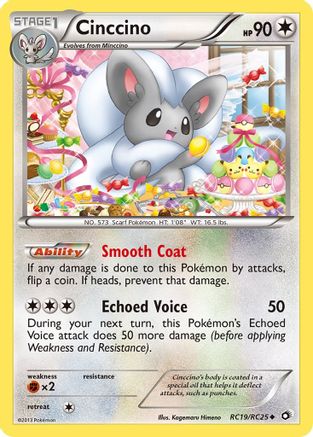 Cinccino (RC19/113) [Legendary Treasures Radiant Collection] Holofoil - Uncommon