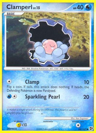 Clamperl (64/106) [Great Encounters] Normal - Common