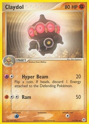 Claydol (31/101) [Hidden Legends] Normal - Uncommon