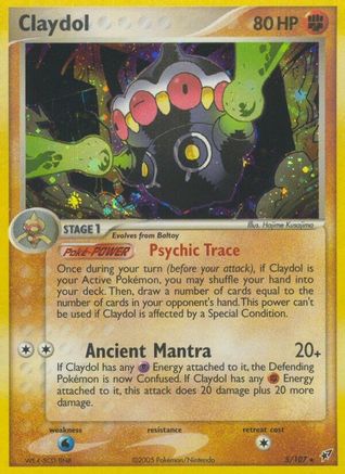Claydol (5/107) [Deoxys] Holofoil - Holo Rare